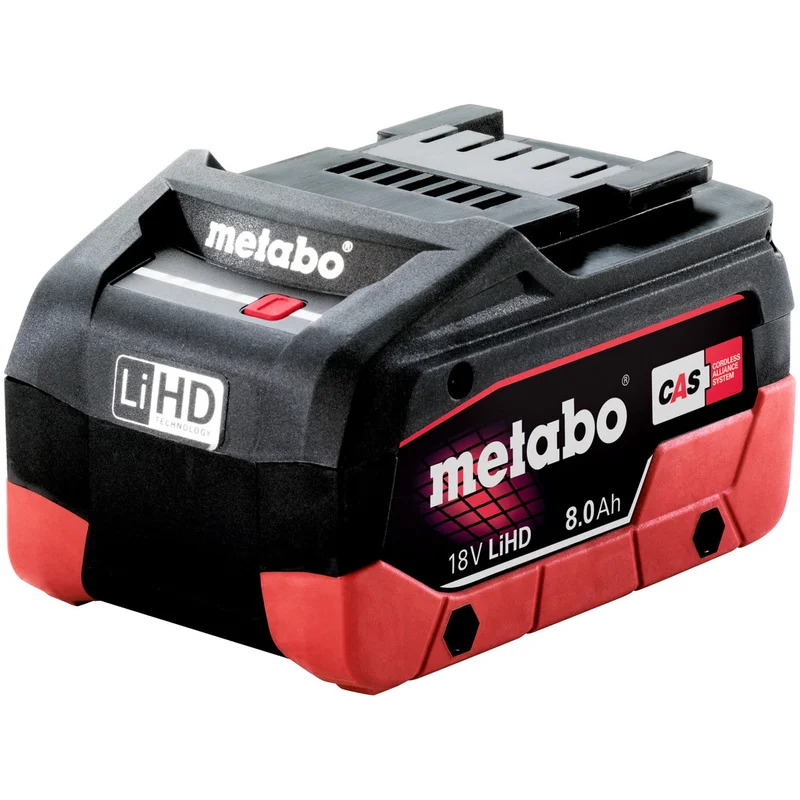 Metabo 18V LiHD Batteri 8,0Ah, Maskintillbehör & förbrukning