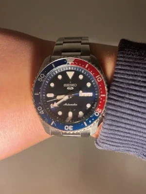 Seiko SRPD53 5 sports automatisk klocka Pepsi