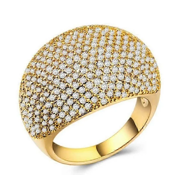 Guldsmykker Gypsophila Ring!ZZ45 6 guld