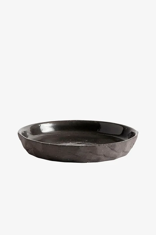 Muubs - Dessert tallrik Kuri Ø16 2-pack - Svart - Assietter - Från Homeroom