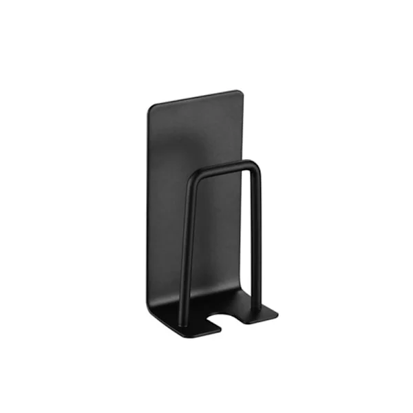 Wall Mounted Stainless Steel Toothbrush Holder Black