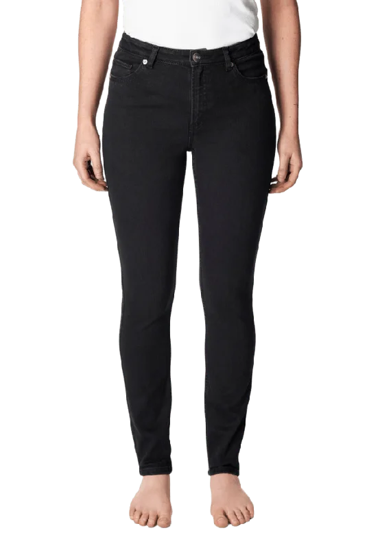 DNM7 Slim fit-jeans 03 Jeans Svart 34