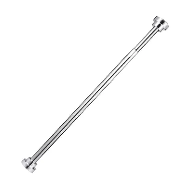 Spring Curtain Rods Tension Shower Rods Tension Curtain Rod Spring Shower Curtain Rod Tension Silver 50cm