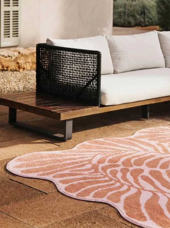 Indoor/Outdoor Rug Floral Washable Large Passionata - Dark Pink/Pink 250X350 Modern Style