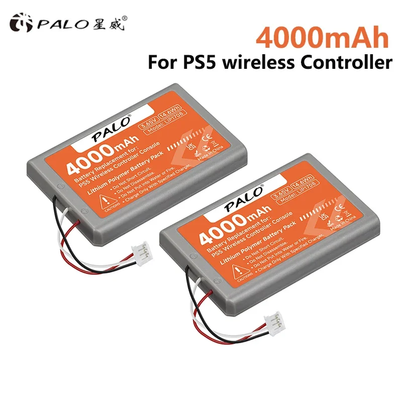 AliExpress - PS5 Kabelloser Controller-Akku 4000mAh PS 5 Ersatzakku für Sony Playstation 5 LIP1708 Dualsense Gamepad-Controller