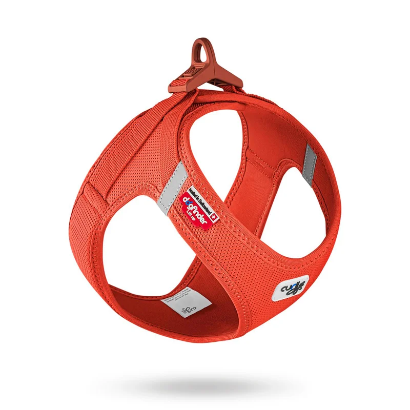 Curli - Curli Vest Clasp Air-Mesh Hundsele - Orange Sun - Hundsele