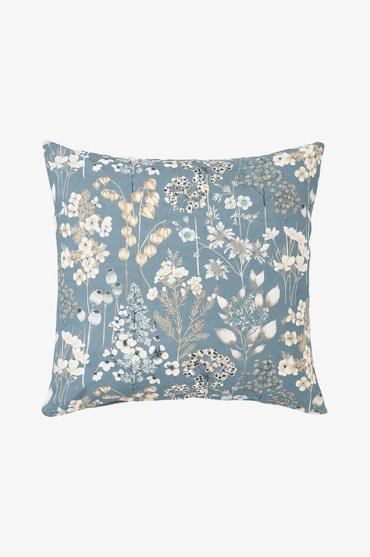 Svanefors - Kuddfodral Wood 45x45 cm - Blå - Prydnadskuddar & kuddfodral - 45X45 - Från Homeroom