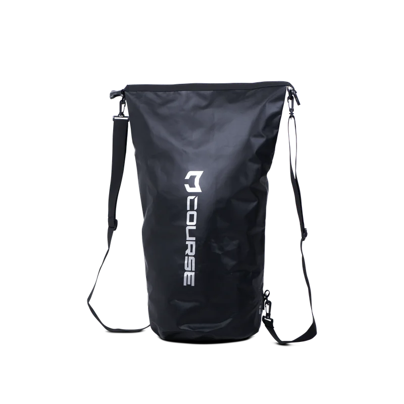 Course Roll-Top Backpack Black/Grey