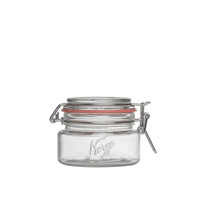Norgesglasset - Glass med hengslet lokk 0,2l