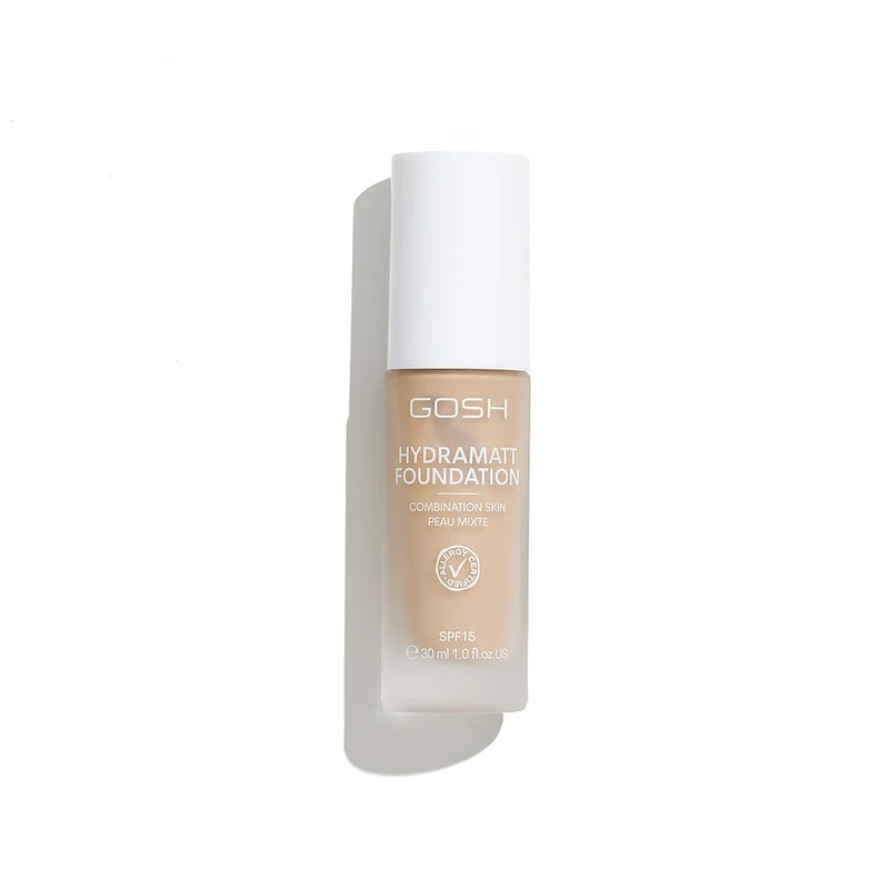 Gosh Copenhagen Hydramatt Foundation 008N Medium, Makeup, Ansigt, Foundation