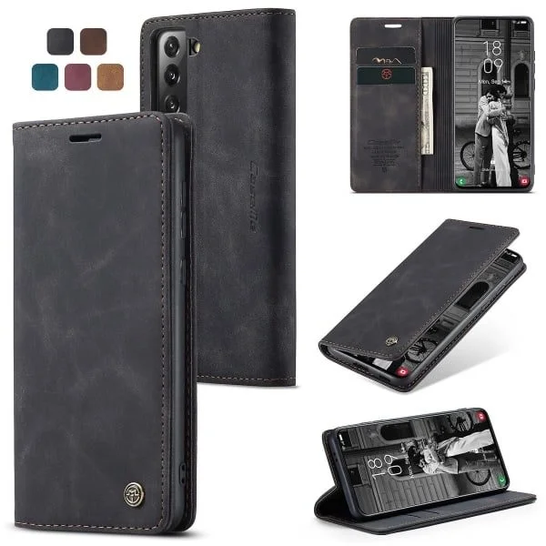 Compatible with Samsung Galaxy S21 5G Case Flip Magnetic Stand Phone Case For Samsung Galaxy S21 5G Shell szq