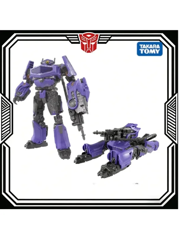 AliExpress - En stock : Figurine d'action transformable Tank Mode Shockwave (film Bumblebee) de la série Transformers SS130 Voyager Class de Tomy – 