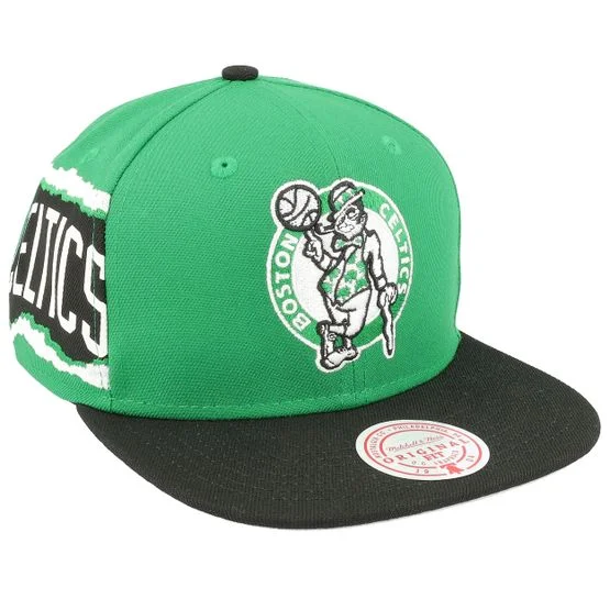 Mitchell & Ness - NBA Green snapback Czapka Z Daszkiem - Boston Celtics Jumbotron Hwc Green/Black Snapback @ Hatstore