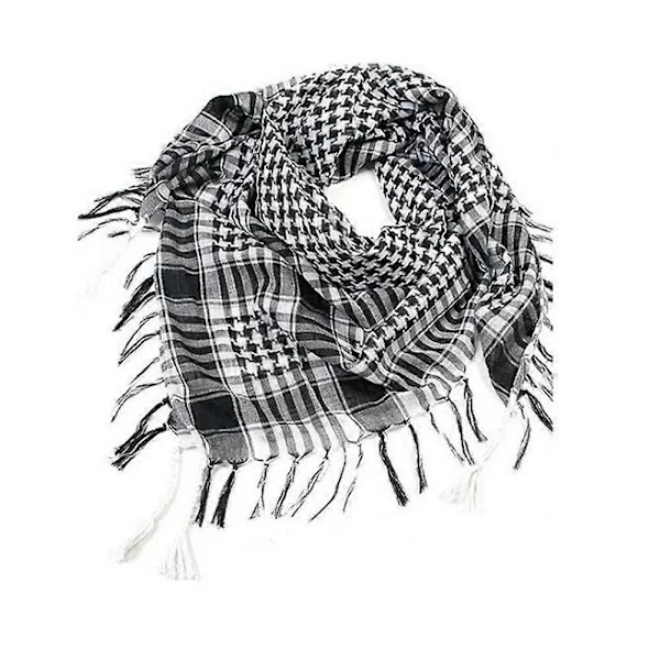Palestinaskjerf - Svart og Hvit - Skjerf - Palestina