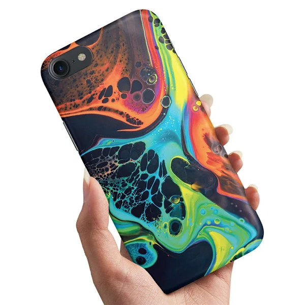 Cover / Mobilcover til iPhone 5 / 5S / SE - Marmor
