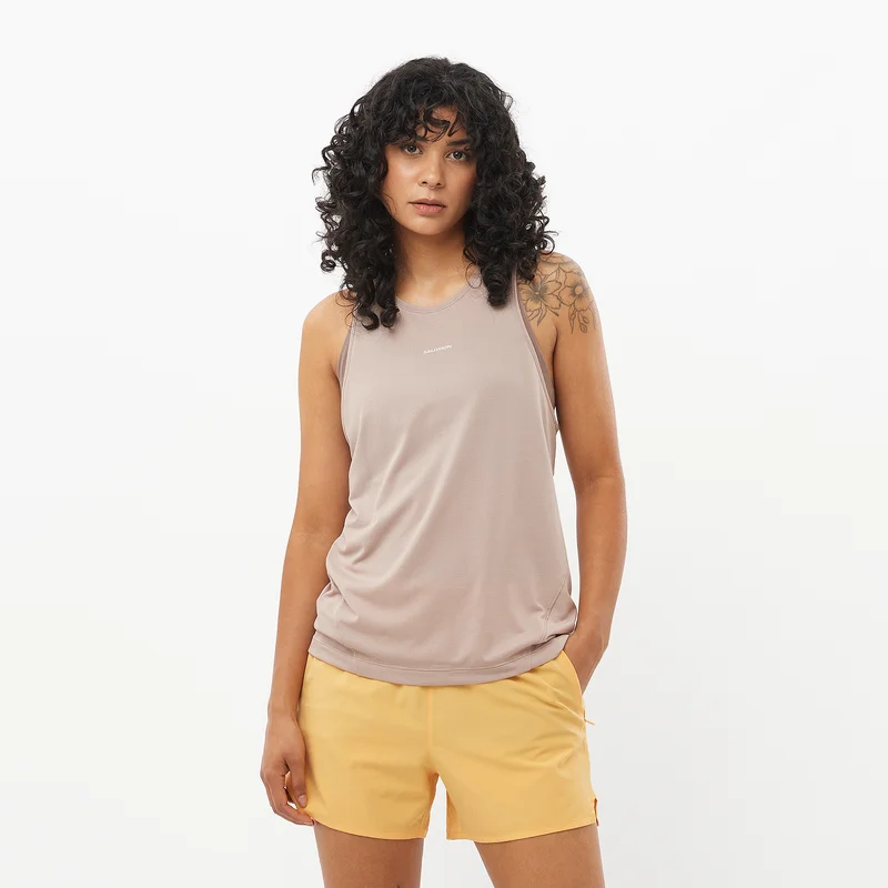 Salomon - T-shirts Vêtements Shkout Core Tank W - Etherea