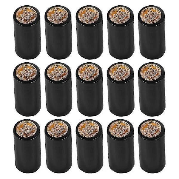 50 kpl Viinikrympistysholkit Samppanjapullon korkki Viinikrympistysholkki Viinikrympistyskorkki Viinipullon yläosat PVC-kutistekapselit