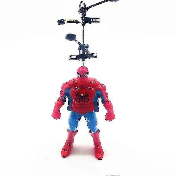 Spiderman Legetøj Induktionsfly Flyvende Helikopter Hastighedsdrone Legetøj Blå Cod Kk5555 (FMY)