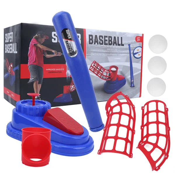Baseball Pitching Legetøj Baseball Launcher Træning Baseball Bat Legetøj til Børn (777‐609 )