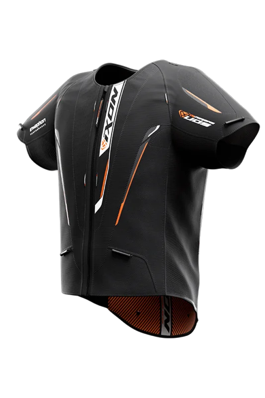 Ixon Ix-Airbag U05 MC Airbag Vest Black/Orange S