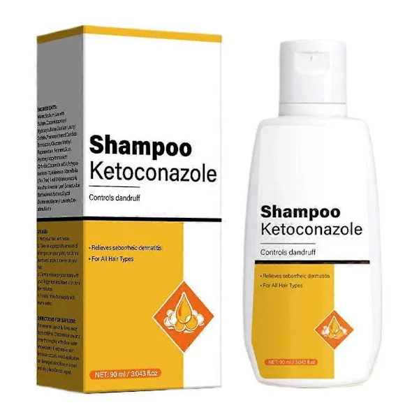 90 ml Anti-skæl Ketoconazol Shampoo Hovedbund Hår Tørt Hårpleje Oliekontrol Shampoo