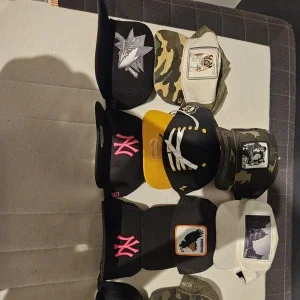 Samling kepsar NY, Goorin Bros, Reebok