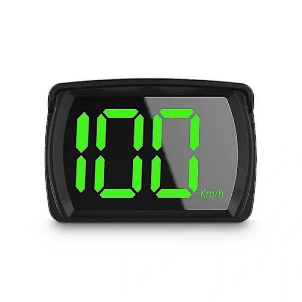 Head Up Display for overvåking av kjøretøyhastighet, vibrasjonsaktivert display GPS-hastighetsmåler med GPS-sporing i sanntid, ingen OBD-port