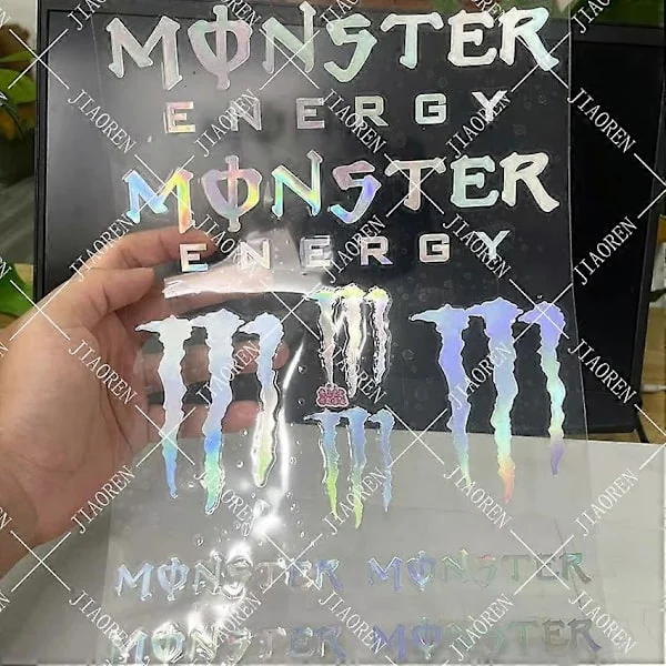 Jule Monster Energy Vinyldekaler til motorcykelhjelme, cykler, biler og tanke