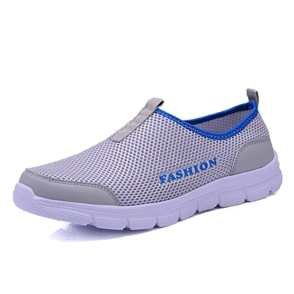 Casual Mænd Sko Sommer Sneakers Åndbar Mesh Mænd Fodtøj Løbesko Mænd Lette Slip-on sandaler Zapatos De Hombre