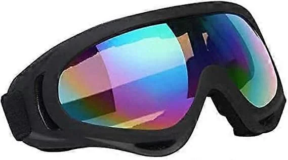 Unisex Snøbriller Vindtette 100% UV-beskyttelse, Sykkel Motorsykkel Snøscooter Skibriller, Utendørssport Skibriller