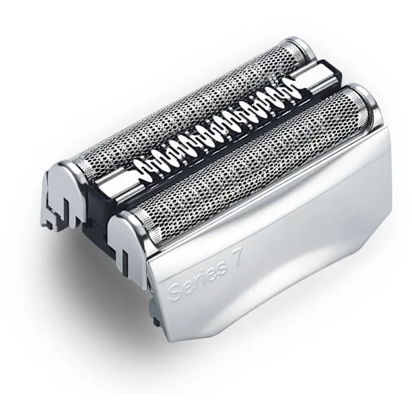 Kompatibel med Braun Series 7 rakhuvuden, Series 7 silver elektriska rakhuvuden och ersättningsfolietillbehör (70S).