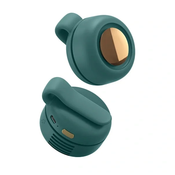 Portable Clip Cooling Fan USB Rechargeable Mini Clip Fan Neck Waist Fan Adjustable Air Conditioning Fan (1 pc)