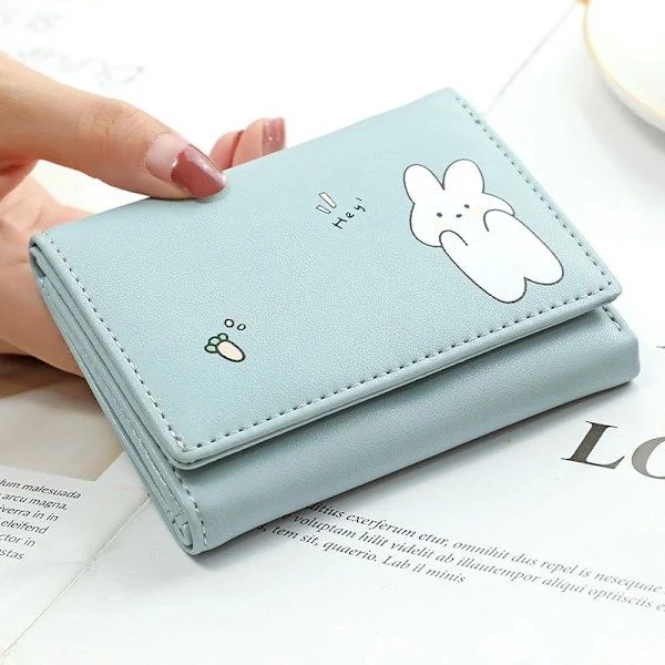 Women's Wallets 3 Colors Money Bags Card Cute Small Wallets Female Students Card Holder Girl ID Bag Card Holder Coin Purse