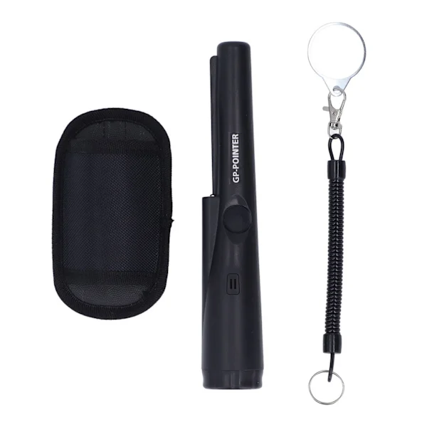 [RM]Handheld Metal Detector LED Light High Accuracy Outdoor Treasure Finder