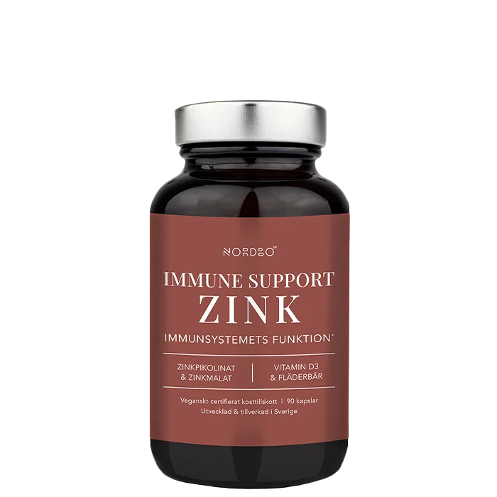 Nordbo Immune Support Zink 90 kapslar