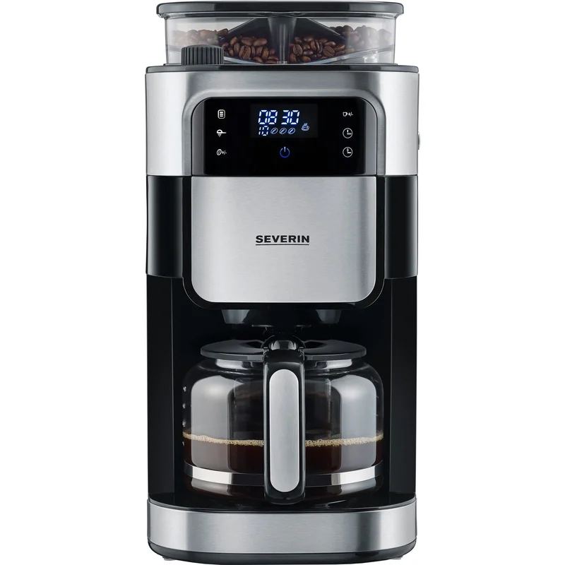 Severin KA4813 kaffebryggare med inbyggd kvarn, touch display | Kaffe > Kaffebryggare | Bagaren och Kocken