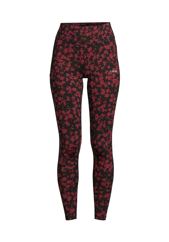 Casall Essential Tights Printed Cosmic Red 42 42, Tøj & Bolig, Træningsbukser, Tights