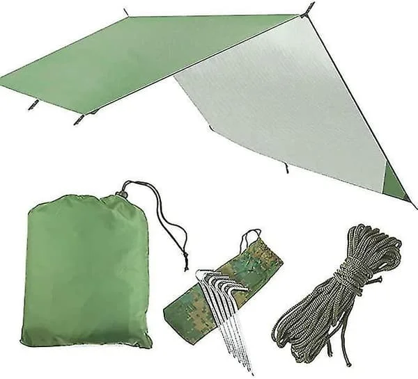 Hängmatta Regnskydd Tält Tarp Vattentät Solskydd