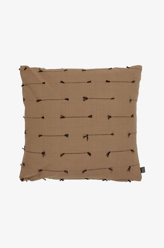 Eightmood - Kuddfodral, Ransvik 50x50 cm - Brun - Prydnadskuddar & kuddfodral - Från Homeroom