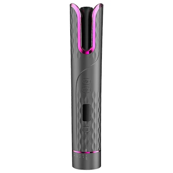 Hair Curler, Cordless Automatic Curling Iron Portable Rechargeable Silky Curls Fast Heating
