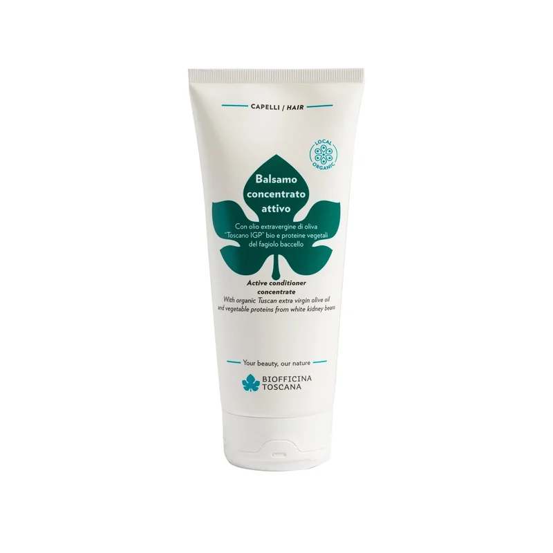 Biofficina Toscana Linea Fondamentali Balsamo concentrato attivo 200ml - Balsamo Nutriente Capelli