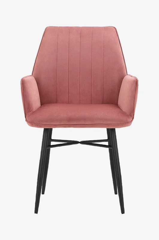 Loft24 - Spisestol med armlene ANZO, 2-pk. - Rosa - Armstoler - Fra Homeroom
