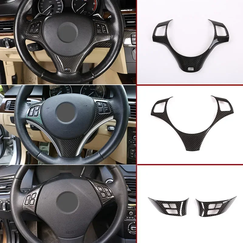 AliExpress - Autocollant de décoration de volant de voiture, autocollant de cadre de garniture, accessoires de voiture, pour BMW série 1 série 3 E87 