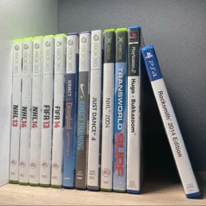 Spelpaket till Xbox 360, PS4, PS2 & Xbox – 12 spel, testad