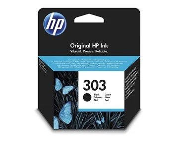 HP Ink 303 Black - HP 303 svart bläckpatron (T6N02AE)