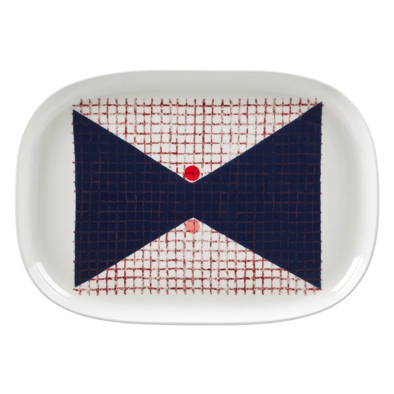 Marimekko OIVA Tomina tarjoilulautanen 25,5 x 36 cm