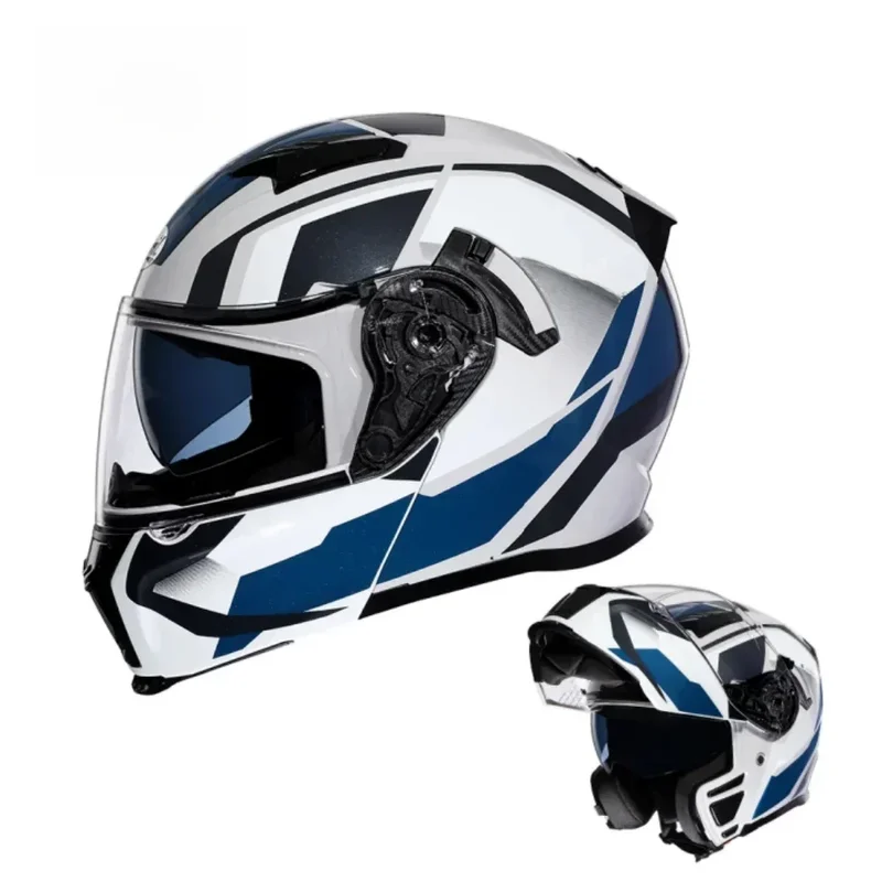 AliExpress - Casque de moto double visière modulaire rabattable casque intégral pour hommes et femmes adultes approuvé DOT