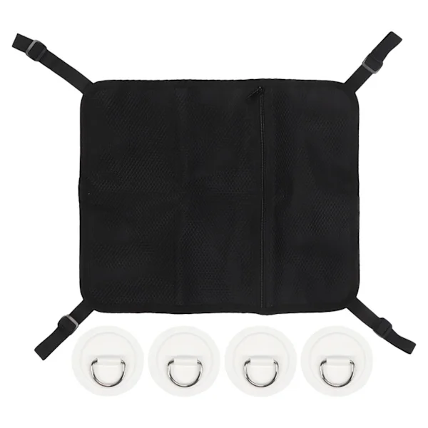 Paddleboard Mesh Bag Paddle Board Deck Bag Kajak Paddle Surf Deck Bag med 4 stk. klistermærker