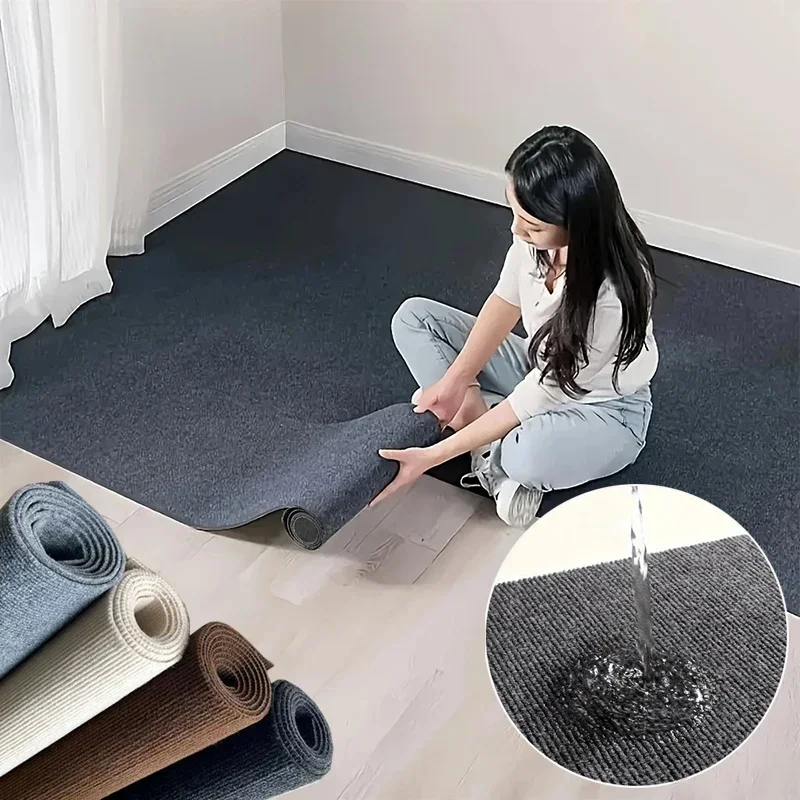 AliExpress - 40 cm x 3 m Küchen Schlafzimmer Teppich Wasseraufnahme Home Decor Selbstklebende Raumdekoration Badezimmerteppiche Einfarbiger Teppich 