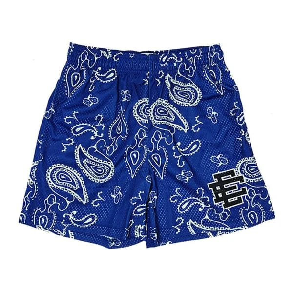 Fitnessshorts til mænd, strandbukser, basketballtræningsbukser, street trend sweatpants, åndbare mesh shorts til mænd